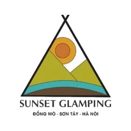 Logo Sunset Glamping Đồng Mô